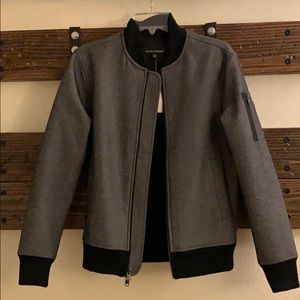 Gap Bonded Knit Bomber Jacket XS (new)